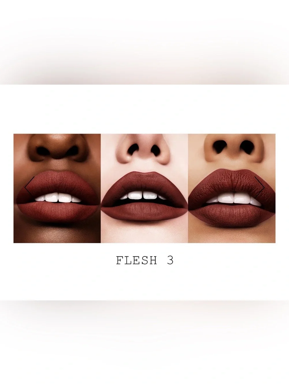 NEW Pat McGrath MatteTrance Lipstick - 109 Flesh 3. Full Size